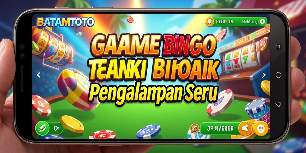 Tampilan seru gameplay Bingo di BATAMTOTO.