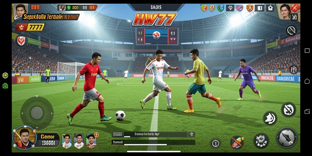 Tampilan gameplay HW777 yang menarik dan mendebarkan.