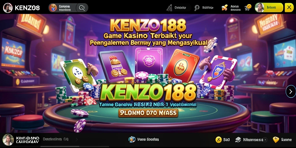 Screenshot gameplay KENZO188 yang menarik dan penuh aksi kasino.