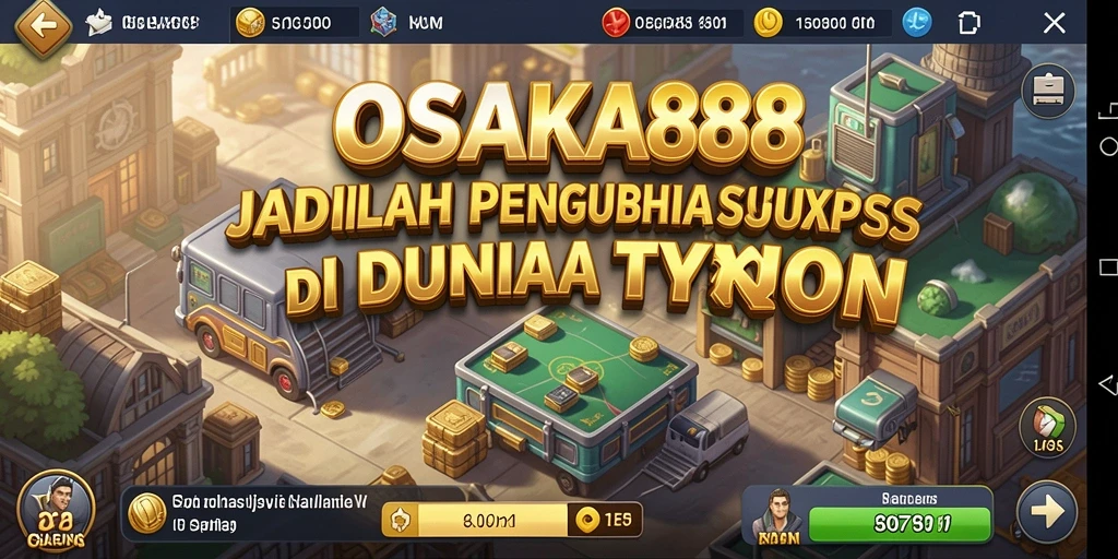 Tampilan gameplay OSAKA88 yang menarik dengan elemen Tycoon yang seru.