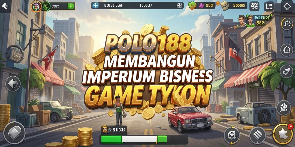 Tampilan gameplay menarik dalam POLO188 yang menampilkan membangun bisnis.