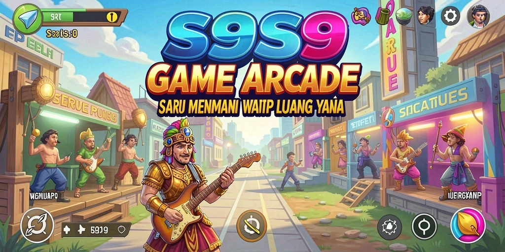 Tampilan gameplay menarik dari S9S9 yang menguji kecepatan dan ketepatan.