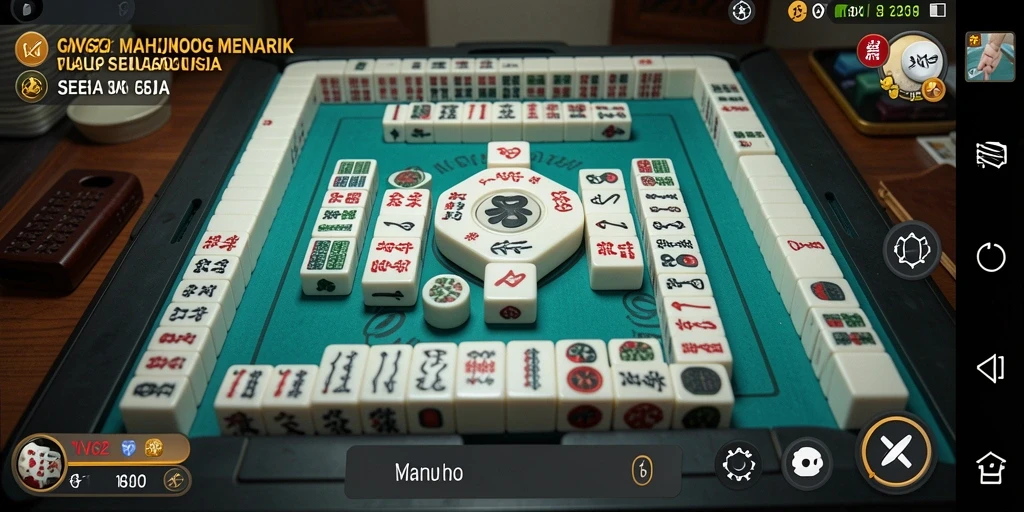 Gameplay menarik dari VV62 dalam permainan Mahjong.